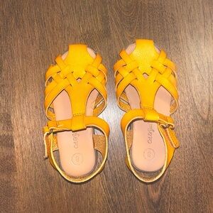 Cat & Jack Kids Orange Sandals